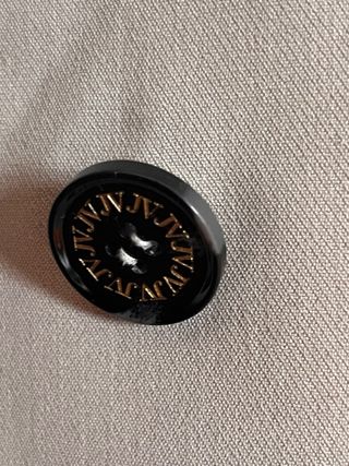 Chaleco de traje beige/gris