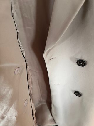 Chaleco de traje beige/gris