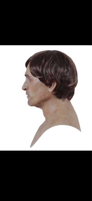 Máscara realista de silicona hombre