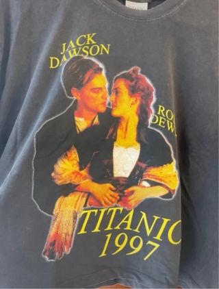 Camiseta Titanic Jack y Rose