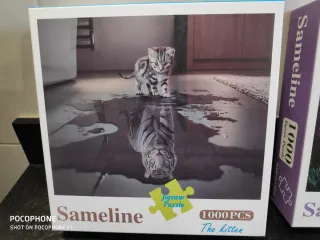 Lote 2 puzzles 1000 piezas Sameline