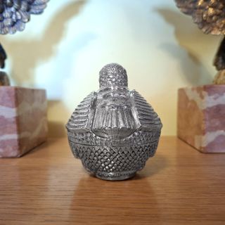 Antica Scatola di betel Cambogiana in argento 900