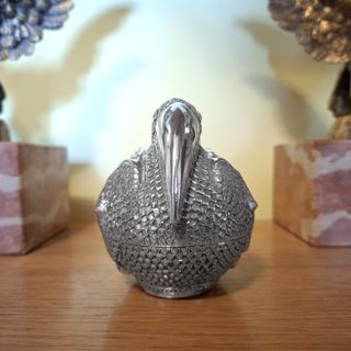 Antica Scatola di betel Cambogiana in argento 900