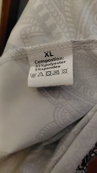 Camicia uomo fantasia paisley XL