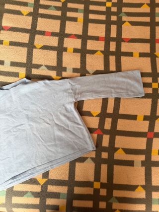 Jersey punto azul cielo talla única