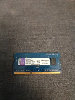Memoria RAM Kingston 2GB DDR3 1333MHz