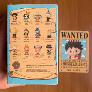One Piece PopMart Labubu Luffy Sigillato