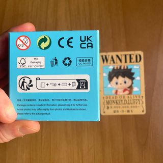 One Piece PopMart Labubu Luffy Sigillato