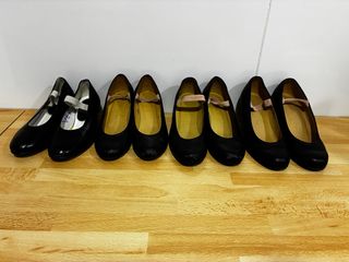 Zapatos de niña para baile flamenco todos 5€