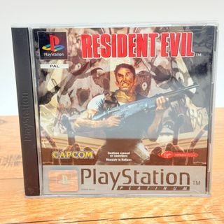 Resident Evil 1 PS1 Platinum Italiano Completo