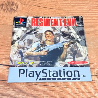 Resident Evil 1 PS1 Platinum Italiano Completo