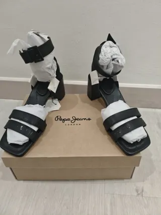 Sandalias Pepe Jeans Talla 39 Negras