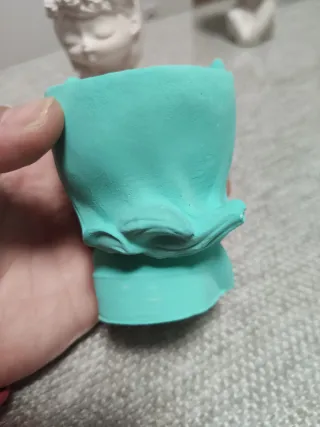 Figura de escayola para pintar.