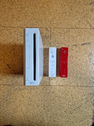 Pack Nintendo Wii Blanca + 2 Mandos + 9 Juegos