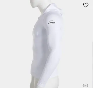 Chaqueta/Camiseta Joma con Capucha Blanca