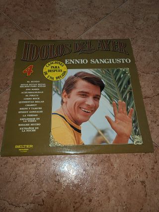 Vinilo Ennio Sangiusto - Ídolos del Ayer Vol. 4 de segunda mano