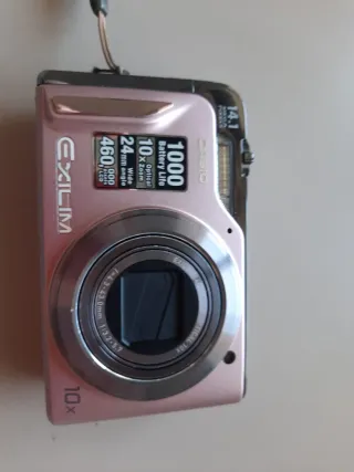 Cámara Casio Exilim 14.1 MP Rosa/Plata