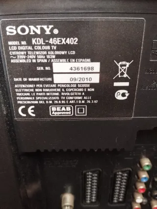 Sony KDL-46EX402 TV