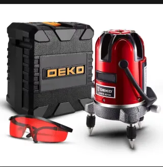 Nivel Láser DEKO 4V1H Rojo