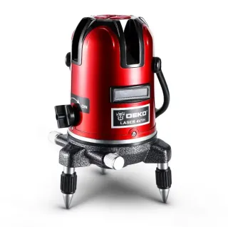 Nivel Láser DEKO 4V1H Rojo