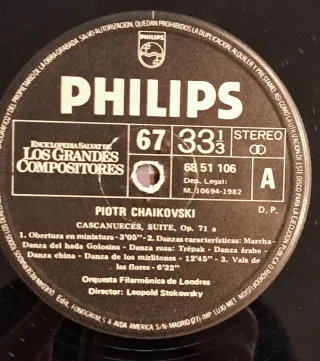 Vinilo LP Piotr Chaikovski - El Lago de los Cisnes