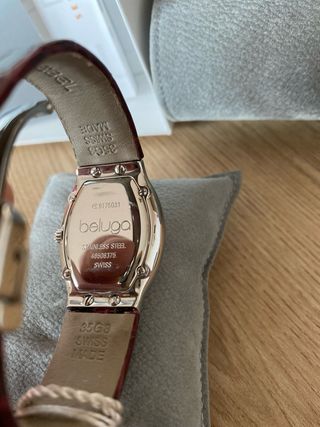 Reloj Ebel Plata y Burdeos