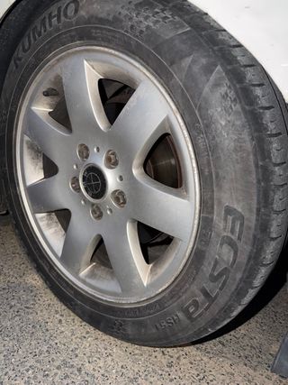 Llantas 5x120 con neumáticos 90%