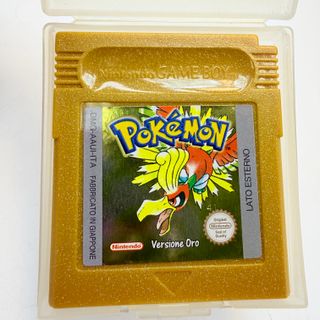 Pokemon Oro ORIGINALE Nintendo Game Boy COMPLETO