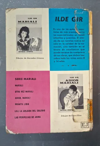Cuento juvenil LILI,LA HIJADA DEL COLEGIO años 70