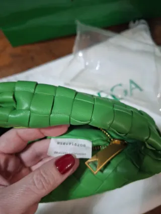 Borsa Bottega Veneta Jodie Verde