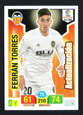 Carta Ferran Torres LaLiga Santander