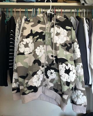 Sudadera Denim Tears Cotton Wreath Zip