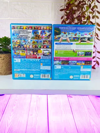 Lote juegos Nintendo WIIU