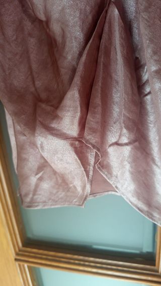 Blusa rosa ELYCA Seda Lurex Talla XXL