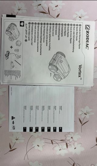 Robot Limpiafondos Piscina Eléctrico