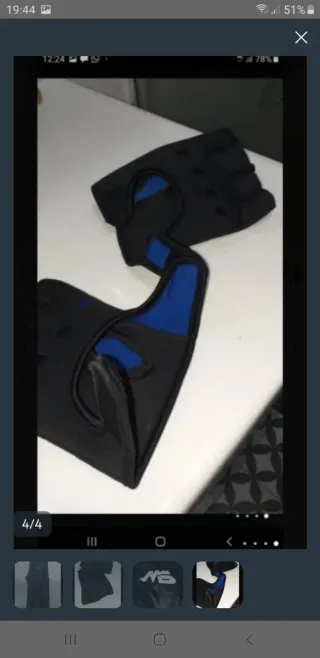 Culotte y guantes ciclismo negro