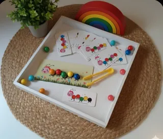 Juego Montessori Motricidad Fina