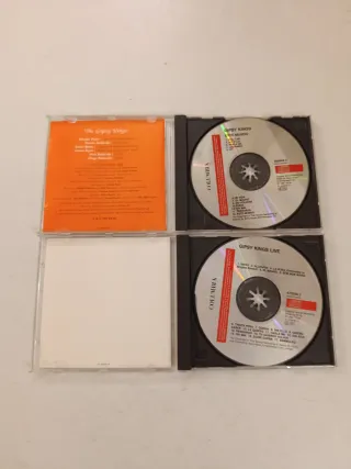 Lotto 2 CD Gipsy Kings Latino