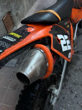 KTM 450 EXC Enduro Naranja