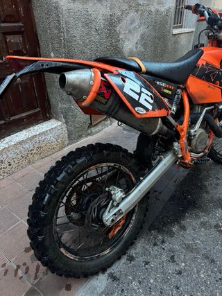 KTM 450 EXC Enduro Naranja