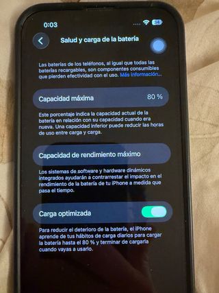 iPhone 13 128GB Batería 80% Sin Rayaduras