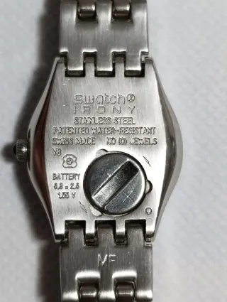 Orologio Swatch Irony Blu Argento