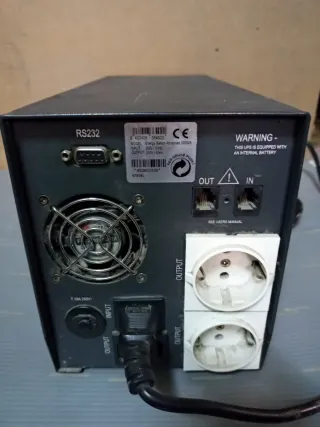 SAI Energy Sistem 1000VA Negro