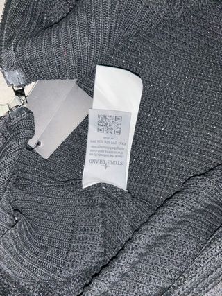 Stone Island Maglione Zip Nero