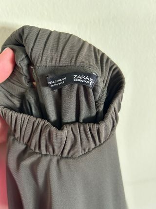 Blusa Zara espalda descubierta