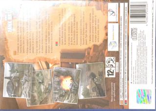WWII: Tank Battle PS2 - Manual incluido