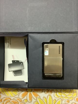 Samsung SGH-F480 Negro/Plata