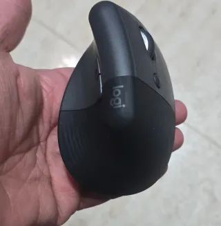 Logitech Lift Ratón Ergonómico Vertical, Inalámbri