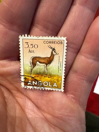 Colección sellos mundo Portugal Angola Mozambique