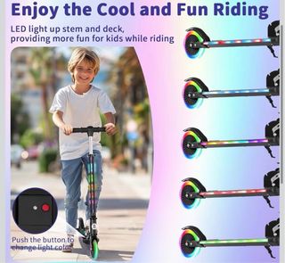 Patinete Infantil Beleev V3 con Luces LED